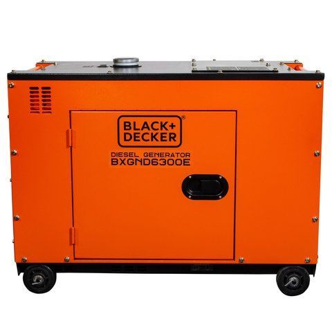 Безшумний дизельний генератор Black+Decker BXGND6300E (6.3 кВт) , AVR