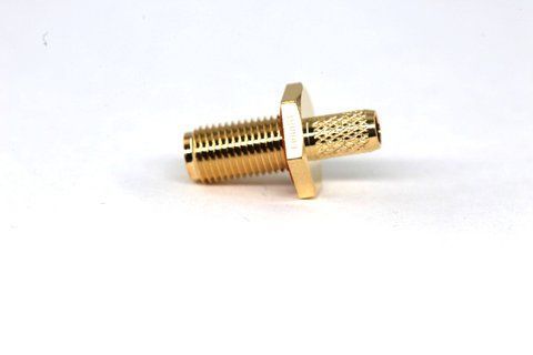 Роз'єм ВЧ SMA-female bulkhead (RG58, RG223, RG142, RG400, KSR195, LMR195), обтиск/обтиск 3.01.393