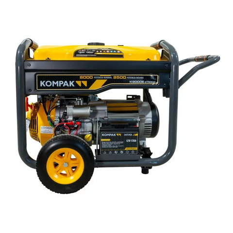 Бензиновий генератор Kompak K9000E Strong (8.0/8.3 кВт), 230V, Електростарт, AVR