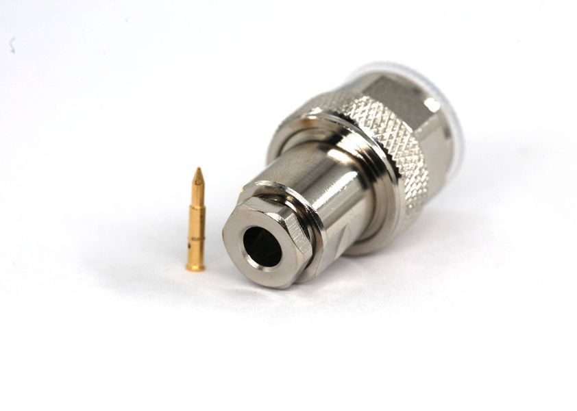 Роз'єм ВЧ N-male Clamp (RG58, RG223, RG142, RG400, KSR195) 3.04.074