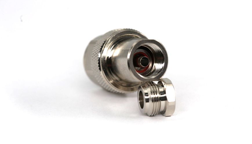 Роз'єм ВЧ N-male Clamp (RG58, RG223, RG142, RG400, KSR195) 3.04.074