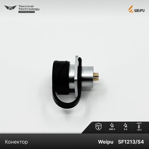Конектор Weipu SF1213/S4 Мама 4 pin IP67 SF1213/S4 фото